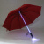 贾思德创意中棒发光雨伞:LED照明灯光伞:黑夜信号伞:舞台道具伞晴雨两用 黑色单人（105cm） 5骨