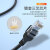 胜为（shengwei）WLC1015G超五类网线 百兆阻燃网络连接线 Cat5e超5类成品跳线 宽带连接线 1.5米