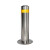 众九 304不锈钢警示柱-活动款荧光黄(133管3.0厚60高)防撞隔离柱