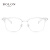暴龙（BOLON）近视眼镜架 王俊凯同款男女士商务时尚魅力镜架配近视镜片 精选 BJ6105-B90-银色+透明色 配万新1.74多屏防蓝光镜片