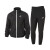 NIKE耐克新款跑步运动套装男 休闲健身拉链外套长裤DM6848-010 黑色(欧码，建议拍小一码) L