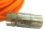伺服电机动力线电源线6FX5002/8002-5CN36-1BA0连接线电缆 橙色 PVC PVC 5m
