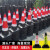 70CM反光橡胶路障锥筒雪糕桶道路交通三角锥形标警示锥桶停车柱 红白2m可伸缩