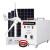 太阳能发电系统全套220v风力发电光伏全套离网太阳能电池发电机设备逆控一体DMB 800W一体机 单块太阳板支架