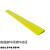 实心橡胶斜坡垫塑料台阶门槛垫123456厘米高 黄色环保橡胶斜坡垫 98*5*1.5cm