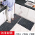 定制厨房地垫地毯卧室耐脏防滑门垫脚垫吸水可裁剪定制  60X120CM 咖驼色七条纹