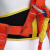HKNA定制半全身式安全带 高空作业安全带攀岩电工双背安全带 五点式安 欧式2米全身单小钩