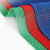 工霸（GONGBA）镂空防滑地垫 防水防滑网格塑料胶垫脚垫 4mm*0.9m*15m 绿色 1卷 定制