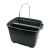 金诗洛 K5464 双格清洁桶 方形塑料提水桶酒店商超保洁清洁工具多功能储物桶 灰色