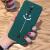 努比亚红魔3手机壳纯色磨砂防摔软壳红魔3s游戏手机保护套nubia潮 红魔3/3S 通用绿色-笑脸磨砂壳