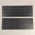19英寸机柜1U阻燃盲板挡板2U/4u假面盖板黑色塑料卡扣免螺丝安装 1u不阻燃10000件以上 预售