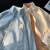 NASA GISS官方潮牌联名外套男秋季潮流重磅男生夹克日系男款上衣 卡其 3XL 