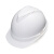 梅思安PE豪华型一指键帽衬+超爱戴帽衬组合V型有孔安全帽施工建筑防撞头盔白色1顶