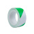 卡英 pvc警示胶带 安全胶带定位标识贴 地标胶带 斑马线胶带 30cm*33m绿白斜纹