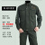 江波（JIANGBO）工作服男装宽松套装 电焊工装男士劳保服耐磨 绿色套装 165可穿100--110斤 