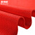麦锐欧 PVC镂空地垫 塑胶防滑垫 S型防水垫地毯 加密5mm厚*1.2米宽*15米/卷 红色