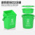 鲁识LS-rt225 垃圾桶提手带盖垃圾分类干湿分离垃圾桶 10升T桶不带滤网(灰色)其他垃圾