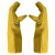 久聚和焊兽牛皮电焊手套焊工手套耐磨工业防烫耐高温度焊接手套 黄色 黄色加厚加长 XL