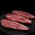 高沽美国IBP安格斯Prime牛小排 原切美国红标雪花牛肉整块新鲜厚切 250g/盒*2盒，薄片厚度约0.6cm