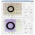 超眼 C003电子布匹纱织经纬密度镜 数码照布测量显微镜 布料密度测试仪 产品标配