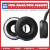 适用Sony索尼MDR-XB650BT耳机套XB650替换配件海绵垫耳机罩蛋白皮 黑色一对带3m背胶 赠送安装