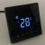 水地暖温控器 液晶智能地热温控器开关暖气温度调节控制面板 金色镜面弧边触摸屏