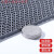 防滑地垫卫生间厨房厕所防滑垫浴室户外商用塑料pvc镂空防水地毯 红色5.0mm熟胶加密 0.9米宽*1米长