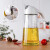 浴曼斯（YUMANSI） 自动开合玻璃油壶家用厨房装油倒油防漏特大小号酱油醋调料瓶油罐630ML 630MLX2瓶