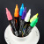 宝克（BAOKE）荧光笔 LED电子屏可擦彩色记号笔 水性白板笔 商超广告彩绘画笔涂鸦标记笔 文具 蓝色 单支装