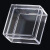 定制透明塑料小盒子 正方形 标本盒收纳盒 首饰包装盒 PS胶盒有盖 透明4.0*4.0*2.4cm