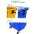 穆运 垃圾桶1100L带盖商用环卫箱户外分类垃圾桶垃圾车垃圾转运大桶 1100L（送货上门） 绿色