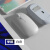 品怡 蓝牙鼠标 马卡龙彩色2.4G无线鼠标 办公游戏商务充电鼠标 电池款：白色(蓝牙连接)