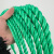 者也 绳子尼龙绳塑料绳耐磨晾衣绳户外手工编织货车捆绑绳绿色绳子 2mm*100米
