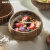 京乐酸奶碗带勺木头甜品水果沙拉家用早餐燕麦片天然椰子壳碗 1个椰子壳碗