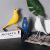 乐盒北欧树脂摆件和平鸽小鸟摆件创意现代家居室内客厅装饰品鸽子摆饰 BS990白色