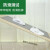 浴室防滑垫走廊卫生间地垫淋浴洗澡脚垫门垫厕所厨房隔水垫子 薄款3.5毫米绿色 90厘米X100厘米