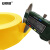 安赛瑞 加厚型地板划线胶带（黄）地面标线胶带 警示胶带 PVC地板胶带 14329