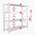 科瑞尼 仓储货架 展示架 工厂置物架 货架子 超市层架 白色副架100*50*200cm=4层 200kg/层