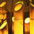 博雷奇太阳能仿真竹子灯发光竹筒灯户外防水草坪灯景观园林装饰灯 黄色太阳能竹子灯中号 100mm*400mm