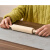 趣陶艺木泥滚大中小号擀泥棍擀面杖陶艺工具泥板成型陶泥工具 大号 39cm