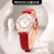 安普里奥·阿玛尼（Emporio Armani）[生日好礼]店 满天星贝母盘红色手表 AR11322【复古红摩天轮】 32mm