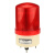 椁俊多功能声光报警器HDL-9501通用常亮旋转闪亮一体LED警示灯 红色