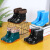 宇禄九州YC-015加厚款短筒耐磨防水胶鞋普通PVC雨鞋雨靴