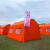 必安优品户外野营充气帐篷全自动防风防雨单双人野外露营旅行旅游充气帐篷9平方米