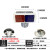 太阳能警示灯爆闪灯闪光强光LED双面红蓝施工导向牌交通信号灯 一体 2 爆闪灯(款)