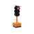 安徽红绿灯倒计时箭头灯300道路太阳能交通信号灯警示灯升降移动 30012型圆灯90瓦可升降