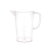 圣科莱 PP塑料量杯带盖烧杯刻度烧杯 3500ml加盖