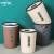 简约手提垃圾桶 卫生间厨房塑料垃圾桶办公室纸篓 特大号方形颜色随机发货