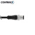 康睿得（CONTRINEX）5米M12 3极双键槽插头直头PUR电缆线/线缆S13-3FUG-050