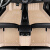 巴米伦  适用于捷豹XF汽车脚垫捷豹F-PACE捷豹XJ XFL XE全包围汽车脚垫 真皮+仿羊绒【米色系】